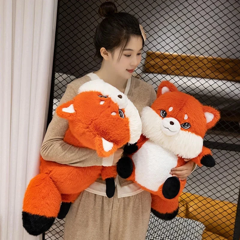 Fluffy Chubby Fox Plushie 10 Fluffy Chubby Fox Plushie - Image 8