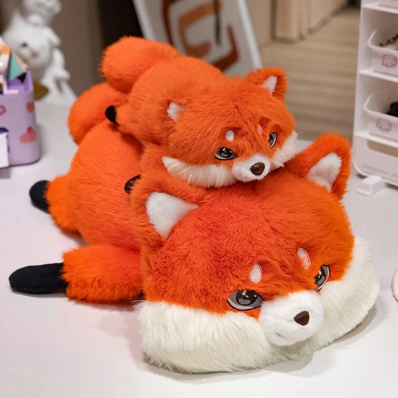 Fluffy Chubby Fox Plushie 4 Fluffy Chubby Fox Plushie - Image 2