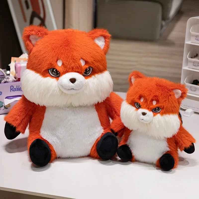 Fluffy Chubby Fox Plushie 8 Fluffy Chubby Fox Plushie - Image 6