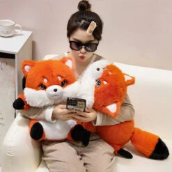 Fluffy Chubby Fox Plushie 29 Fluffy Chubby Fox Plushie -Kawaii Store kawaiies plushies plush softtoy fluffy chubby fox plushie soft toy 895616
