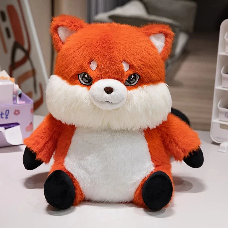 Fluffy Chubby Fox Plushie 15 Fluffy Chubby Fox Plushie - Image 13