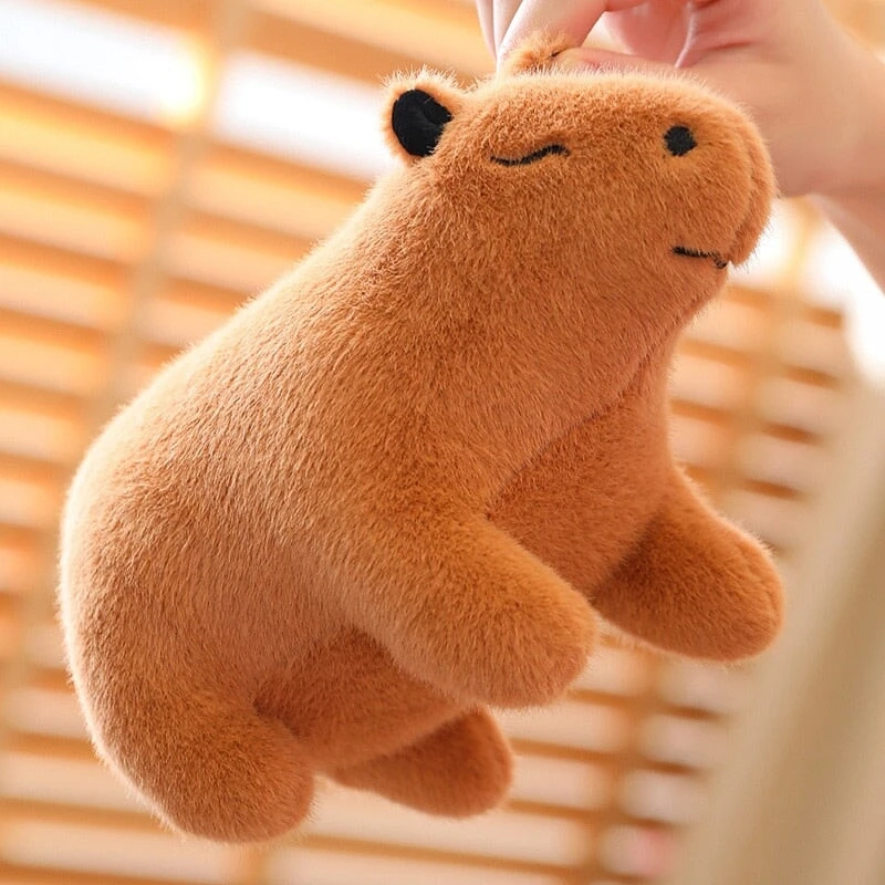 Fluffy Cute Capybara Plushie 3 Fluffy Cute Capybara Plushie