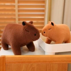 Fluffy Cute Capybara Plushie 31 Fluffy Cute Capybara Plushie -Kawaii Store kawaiies plushies plush softtoy fluffy cute capybara plushie soft toy 439966