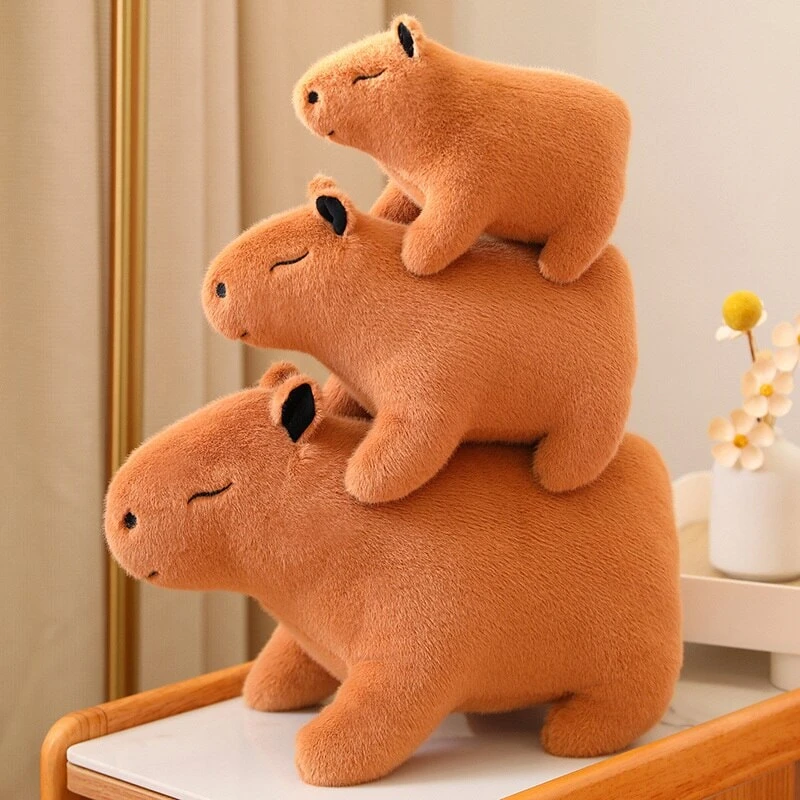Fluffy Cute Capybara Plushie 19 Fluffy Cute Capybara Plushie - Image 17