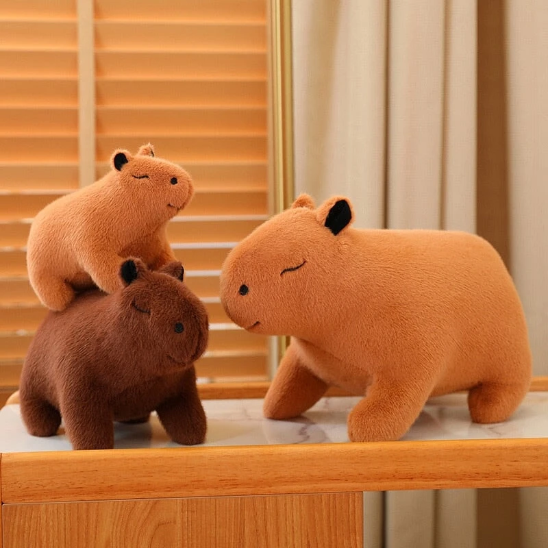 Fluffy Cute Capybara Plushie 11 Fluffy Cute Capybara Plushie - Image 9