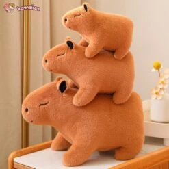 Fluffy Cute Capybara Plushie 28 Fluffy Cute Capybara Plushie -Kawaii Store kawaiies plushies plush softtoy fluffy cute capybara plushie soft toy 976928