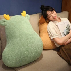 Fluffy Dinosaur Cat Dog Panda Pillow Cushion Plushies -Kawaii Store kawaiies plushies plush softtoy fluffy dinosaur cat dog panda pillow cushion plushies soft toy 212367