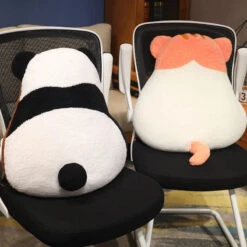 Fluffy Dinosaur Cat Dog Panda Pillow Cushion Plushies -Kawaii Store kawaiies plushies plush softtoy fluffy dinosaur cat dog panda pillow cushion plushies soft toy 249179