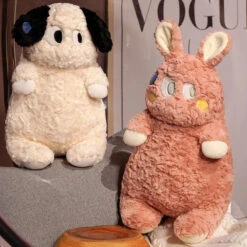 Fluffy Dog Cat Bunny Plushies -Kawaii Store kawaiies plushies plush softtoy fluffy dog cat bunny plushies new soft toy 962053