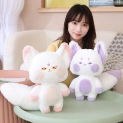 Fluffy Huge Tail Kawaii Fox Plushies 19 Fluffy Huge Tail Kawaii Fox Plushies -Kawaii Store kawaiies plushies plush softtoy fluffy huge tail kawaii fox plushies soft toy 204745