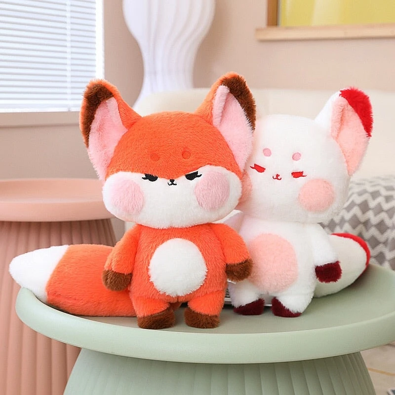 Fluffy Huge Tail Kawaii Fox Plushies 4 Fluffy Huge Tail Kawaii Fox Plushies - Image 2