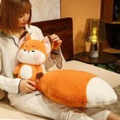 Fluffy Huge Tail Kawaii Fox Plushies 30 Fluffy Huge Tail Kawaii Fox Plushies -Kawaii Store kawaiies plushies plush softtoy fluffy huge tail kawaii fox plushies soft toy 531888