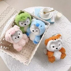Fluffy Husky Plushie Squad -Kawaii Store kawaiies plushies plush softtoy fluffy husky plushie squad new soft toy 562124