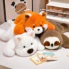 Fluffy Laying Animal Family Plushies -Kawaii Store kawaiies plushies plush softtoy fluffy laying animal family plushies soft toy 405329