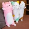 Fluffy Neko Cat Snuggle Buddies -Kawaii Store kawaiies plushies plush softtoy fluffy neko cat snuggle buddies new soft toy 122036