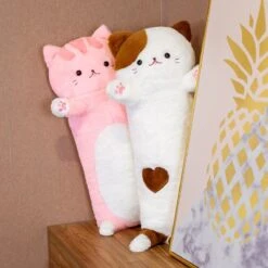 Fluffy Neko Cat Snuggle Buddies -Kawaii Store kawaiies plushies plush softtoy fluffy neko cat snuggle buddies new soft toy 586260