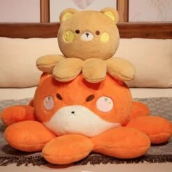 Fluffy Octo-Animal Fox Cat Bunny Bear Plushies -Kawaii Store kawaiies plushies plush softtoy fluffy octo animal fox cat bunny bear plushies new soft toy 918583
