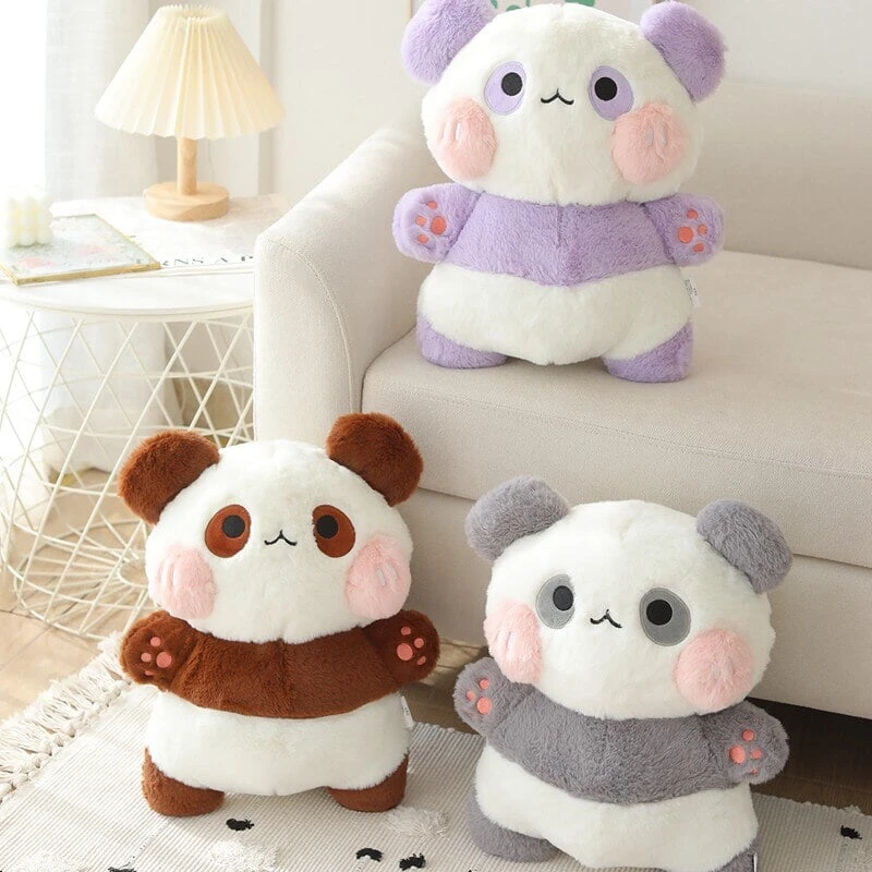 Fluffy Panda Squad Plushies 5 Fluffy Panda Squad Plushies - Image 3