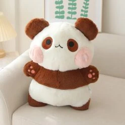 Fluffy Panda Squad Plushies 25 Fluffy Panda Squad Plushies -Kawaii Store kawaiies plushies plush softtoy fluffy panda squad plushies new soft toy brown 504656