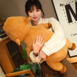 Fluffy Sleepy Capybara Plushies -Kawaii Store kawaiies plushies plush softtoy fluffy sleepy capybara plushies soft toy 250111