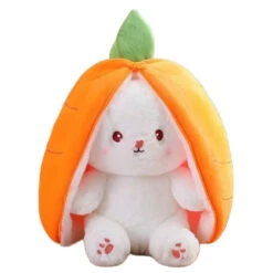 Fluffy Strawberry Carrot Bunny Zip Up Plushie 19 Fluffy Strawberry Carrot Bunny Zip Up Plushie -Kawaii Store kawaiies plushies plush softtoy fluffy strawberry carrot bunny zip up plushie soft toy 757577