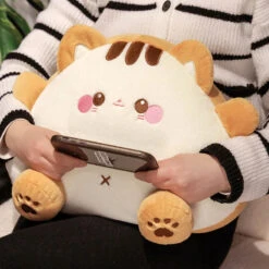 Fluffy Toastie Bread Cat Plushies -Kawaii Store kawaiies plushies plush softtoy fluffy toastie bread cat plushies soft toy 510093