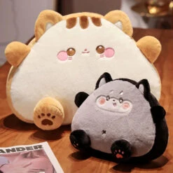 Fluffy Toastie Bread Cat Plushies
