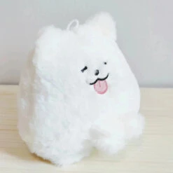 Fluffy White Samoyed Puppy Plushie -Kawaii Store kawaiies plushies plush softtoy fluffy white samoyed puppy plushie soft toy 257295