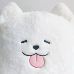 Fluffy White Samoyed Puppy Plushie -Kawaii Store kawaiies plushies plush softtoy fluffy white samoyed puppy plushie soft toy 526206