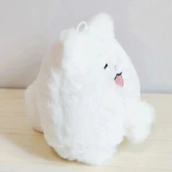 Fluffy White Samoyed Puppy Plushie -Kawaii Store kawaiies plushies plush softtoy fluffy white samoyed puppy plushie soft toy 5in 13cm pendant 306278