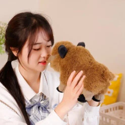 Fluffy Wild Boar Plushie Soft Toy 24 Fluffy Wild Boar Plushie Soft Toy -Kawaii Store kawaiies plushies plush softtoy fluffy wild boar plushie soft toy soft toy 491740