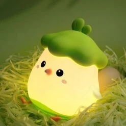 Forest Friends LED Night Light Collection -Kawaii Store kawaiies plushies plush softtoy forest friends led night light collection home decor leaf chick 952189