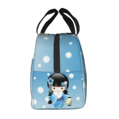 Four Seasons Furisode Kimono Girl Lunch Bag 41 Four Seasons Furisode Kimono Girl Lunch Bag -Kawaii Store kawaiies plushies plush softtoy four seasons furisode kimono girl lunch bag bag 524528