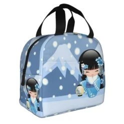 Four Seasons Furisode Kimono Girl Lunch Bag 34 Four Seasons Furisode Kimono Girl Lunch Bag -Kawaii Store kawaiies plushies plush softtoy four seasons furisode kimono girl lunch bag bag 531556