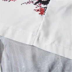 Apparel Fox Cranes Dragon Japanese Women Kimono Robe Cardigan -Kawaii Store kawaiies plushies plush softtoy fox cranes dragon japanese women kimono robe cardigan apparel 628897