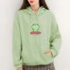 Apparel Friendly Frog Dancing On Mushroom Hoodie 1 Apparel Friendly Frog Dancing On Mushroom Hoodie -Kawaii Store kawaiies plushies plush softtoy friendly frog dancing on mushroom hoodie hoodies 291703