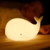 Friendly Kawaii Whale LED Night Light -Kawaii Store kawaiies plushies plush softtoy friendly kawaii whale led night light new home decor 827461