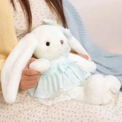 Fuwawa The White Bunny Plush -Kawaii Store kawaiies plushies plush softtoy fuwawa the white bunny plush soft toy 871377