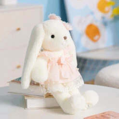 Fuwawa The White Bunny Plush -Kawaii Store kawaiies plushies plush softtoy fuwawa the white bunny plush soft toy pink 40cm 305033