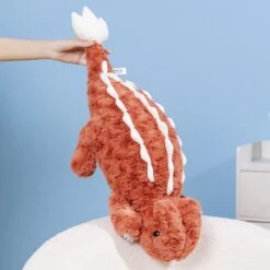 Fuzzy Cute Pink Red Lizard Plushies 23 Fuzzy Cute Pink Red Lizard Plushies -Kawaii Store kawaiies plushies plush softtoy fuzzy cute pink red lizard plushies soft toy 123574