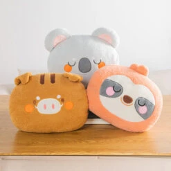 Fuzzy Forest Buddy Handwarmer Plushie Collection | Limited Stock -Kawaii Store kawaiies plushies plush softtoy fuzzy forest buddy handwarmer plushie collection soft toy 891588