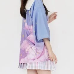 Apparel Galaxy Purple Blue Pink Clouds Women's Kimono 38 Apparel Galaxy Purple Blue Pink Clouds Women's Kimono -Kawaii Store kawaiies plushies plush softtoy galaxy purple blue pink clouds womens kimono kimono 369652