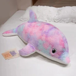 Galaxy Rainbow Dolphin Plushies -Kawaii Store kawaiies plushies plush softtoy galaxy rainbow dolphin plushies soft toy 882693