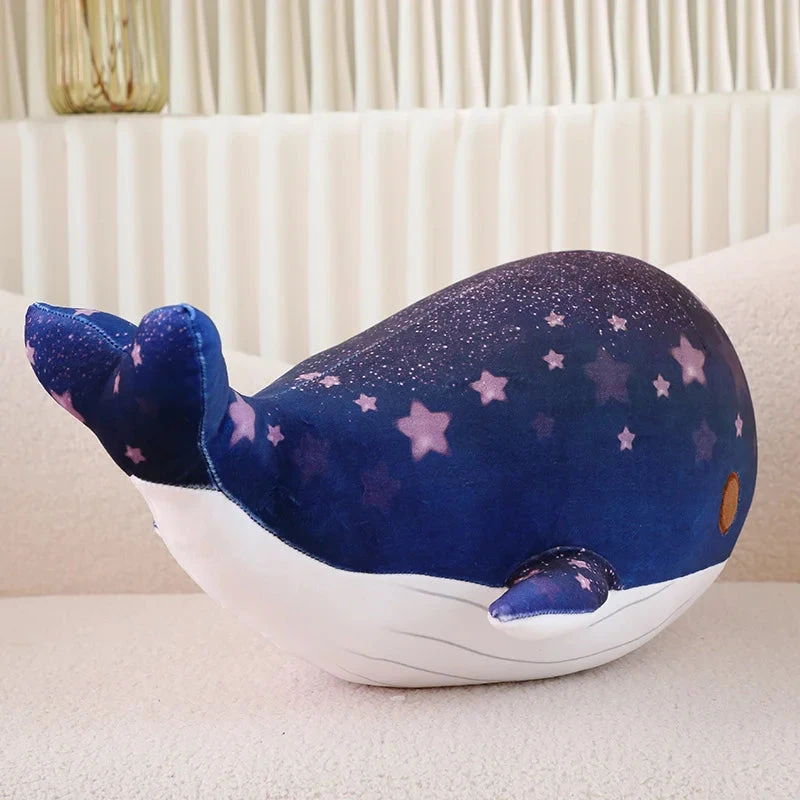 Galaxy Starry Kawaii Blue Pink Whale Plushies 9 Galaxy Starry Kawaii Blue Pink Whale Plushies - Image 7