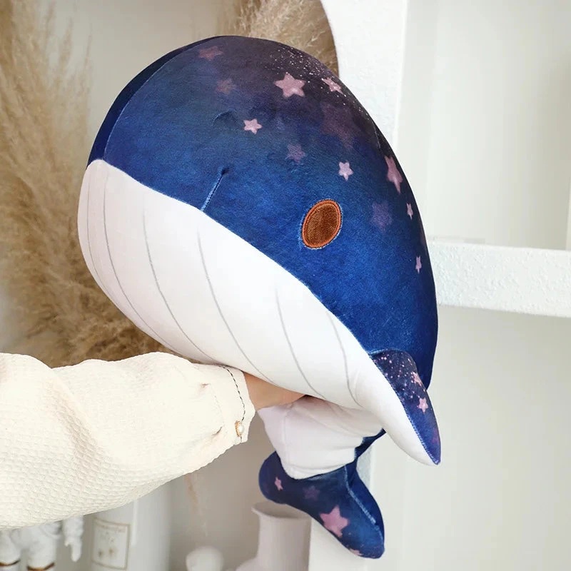 Galaxy Starry Kawaii Blue Pink Whale Plushies 10 Galaxy Starry Kawaii Blue Pink Whale Plushies - Image 8