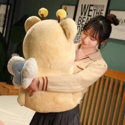 Gem The Bumble Bee Brown Bear Plushie -Kawaii Store kawaiies plushies plush softtoy gem the bumble bee brown bear plushie new soft toy 589547