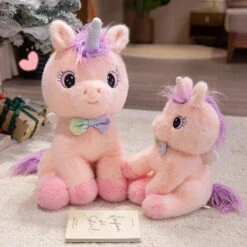Gentle Rainbow Unicorn Plush -Kawaii Store kawaiies plushies plush softtoy gentle rainbow unicorn plush soft toy 115384