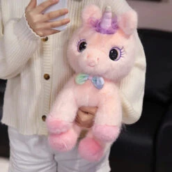 Gentle Rainbow Unicorn Plush -Kawaii Store kawaiies plushies plush softtoy gentle rainbow unicorn plush soft toy 640928