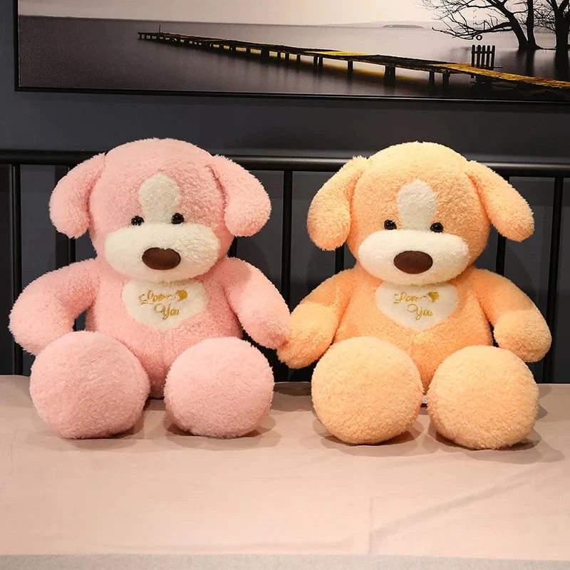 Giant 35in Fluffy Dog Teddy Bear Soft Toy 5 Giant 35in Fluffy Dog Teddy Bear Soft Toy - Image 3
