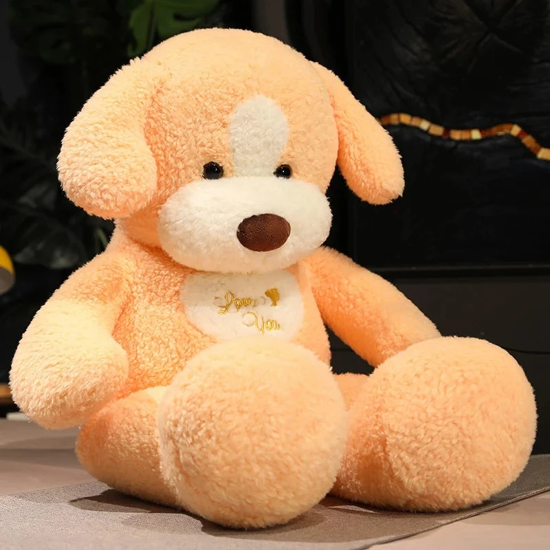 Giant 35in Fluffy Dog Teddy Bear Soft Toy 8 Giant 35in Fluffy Dog Teddy Bear Soft Toy - Image 6